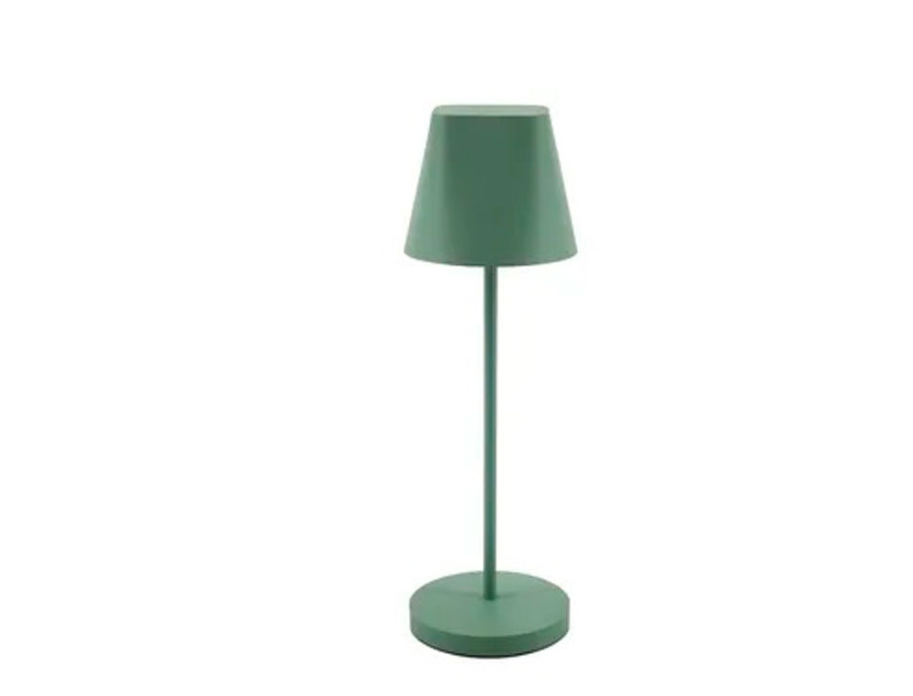 LAMPARA DE ESCRITORIO UNILUX 13W 150LM RECARGABLE AUTONOMIA 6 HORAS VERDE
