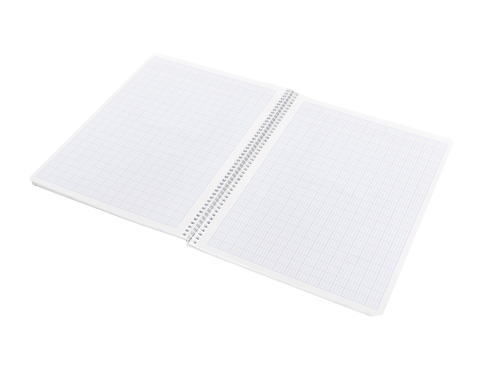 CUADERNO ESPIRAL LIDERPAPEL FOLIO SMART TAPA BLANDA 80H 60GR RAYADO N46 COLORES SURTIDOS