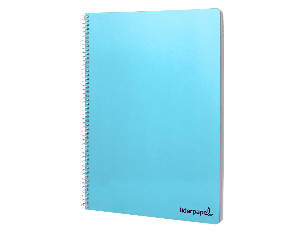 CUADERNO ESPIRAL LIDERPAPEL FOLIO SMART TAPA BLANDA 80H 60GR RAYADO N46 COLORES SURTIDOS