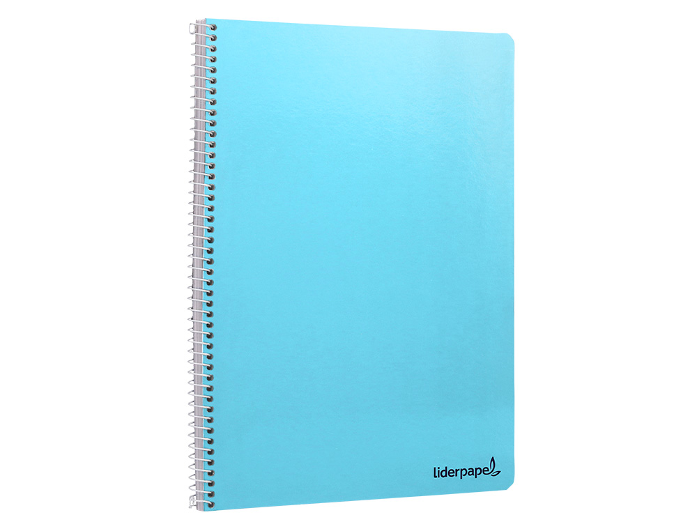 CUADERNO ESPIRAL LIDERPAPEL FOLIO SMART TAPA BLANDA 80H 60GR RAYADO N46 COLORES SURTIDOS