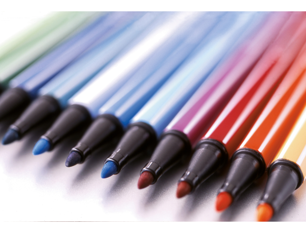 ROTULADOR STABILO ACUARELABLE PEN 68 AZUL CLARO PUNTA GRUESA 1MM