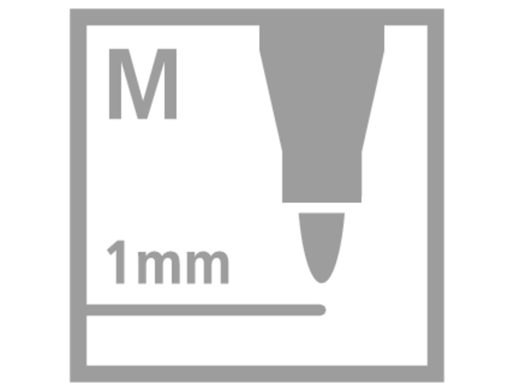 ROTULADOR STABILO ACUARELABLE PEN 68 AZUL CLARO PUNTA GRUESA 1MM