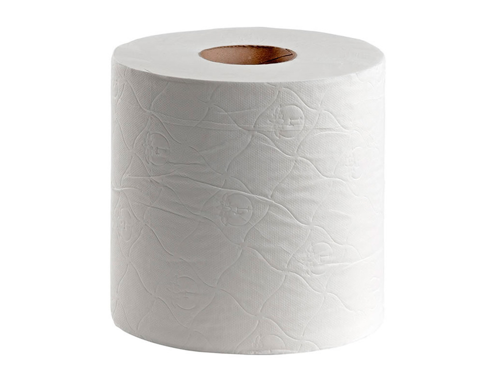 PAPEL SECAMANOS DAHI 2 CAPAS CELULOSA LISA 210 MM X 150 MT PAQUETE DE 6 ROLLOS