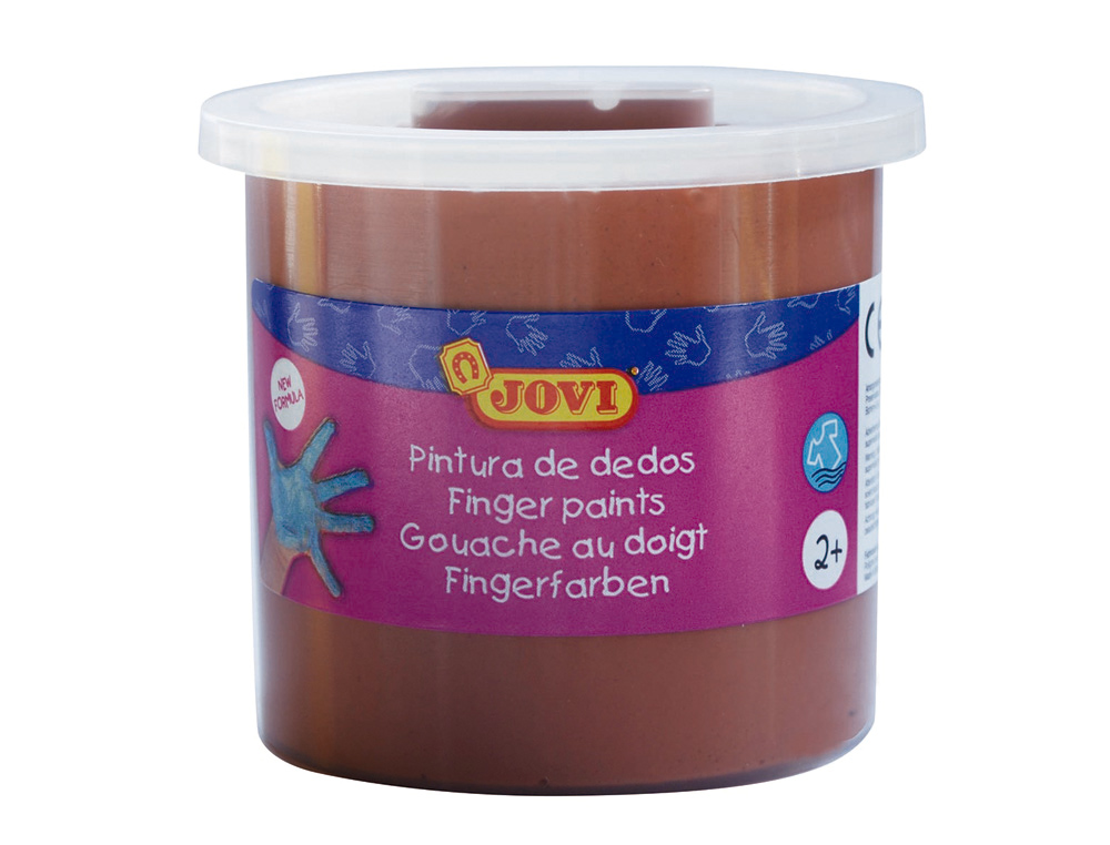 PINTURA A DEDOS JOVI 125 CC MARRON
