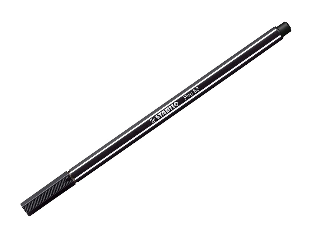 ROTULADOR STABILO ACUARELABLE PEN 68 ESTUCHE CARTON DE 18 UNIDADES COLORES SURTIDOS