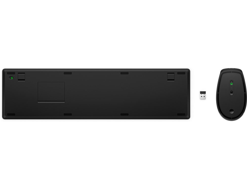 SET TECLADO + RATON INALAMBRICO HP COMBO 655 COLOR NEGRO