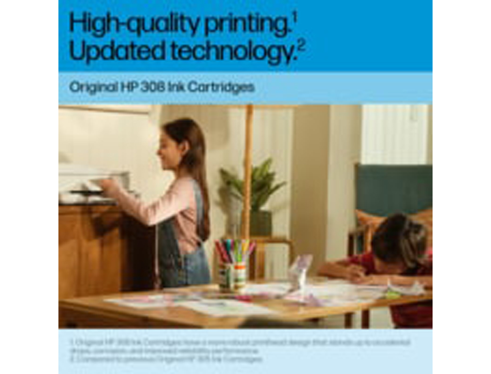 INK JET HP 308 COLOR ENVY 6110/6120/6130/6520/6530 120 PAGINAS