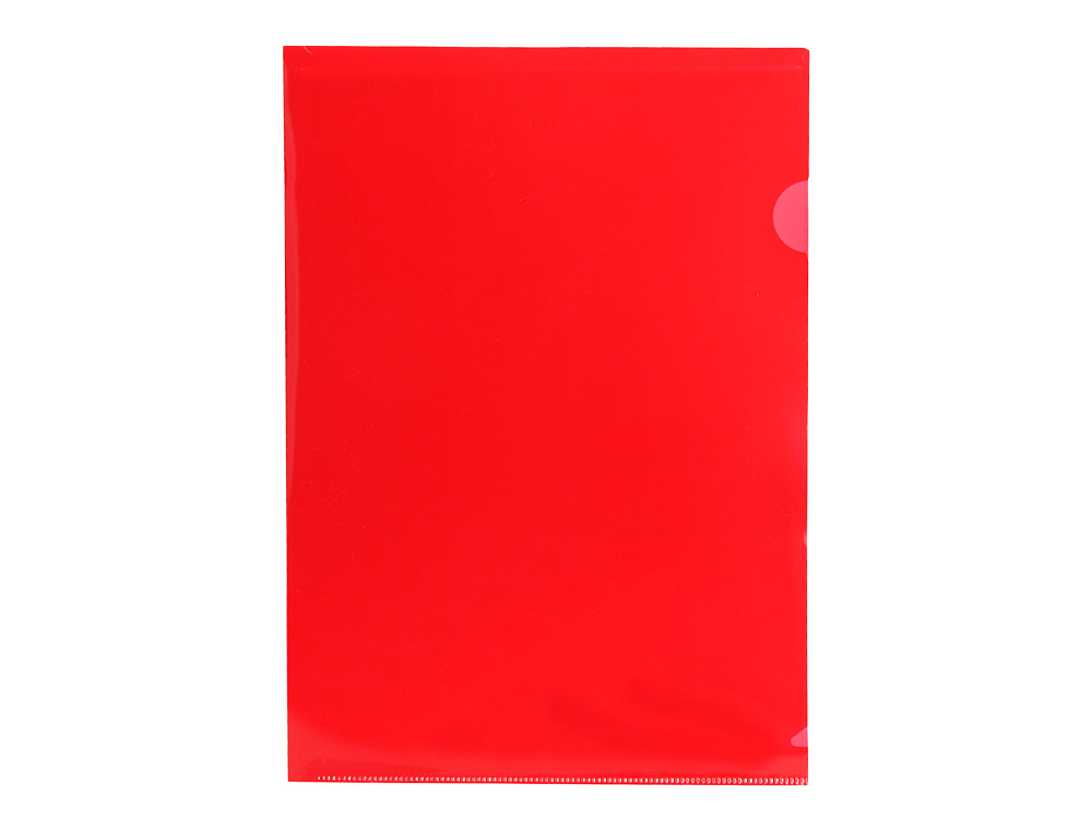 CARPETA LIDERPAPEL DOSSIER UERO 44000 POLIPROPILENO DIN A4 ROJA 20 HOJAS