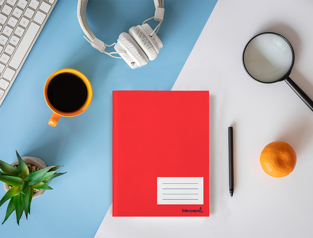 LIBRETA LIDERPAPEL SMART A5 32 HOJAS 60GR CUADRO 4MM CON MARGEN