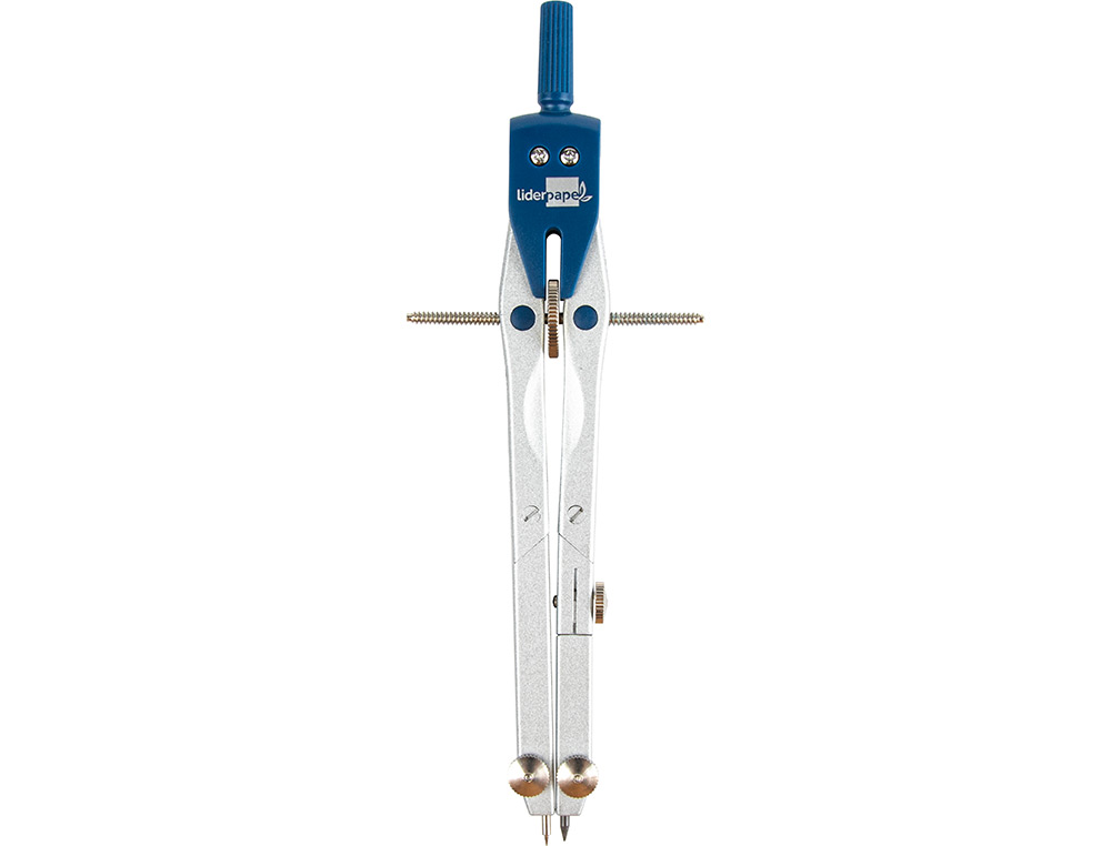 COMPAS LIDERPAPEL MICROMETRICO BK-304 CON ADAPTADOR Y ALARGADERA