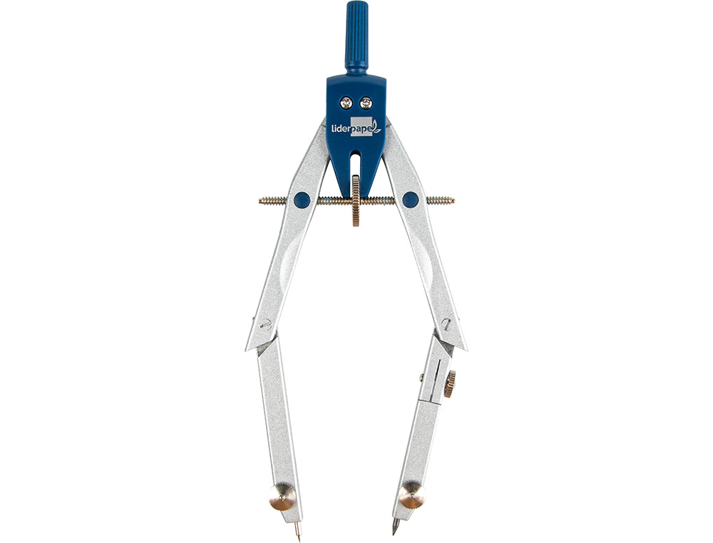 COMPAS LIDERPAPEL MICROMETRICO BK-304 CON ADAPTADOR Y ALARGADERA