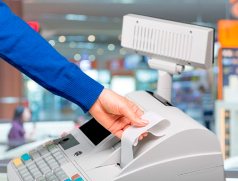 ROLLO SUMADORA TERMICO Q-CONNECT 44 MM ANCHO X 70 MM DIAMETRO SIN BISFENOL A