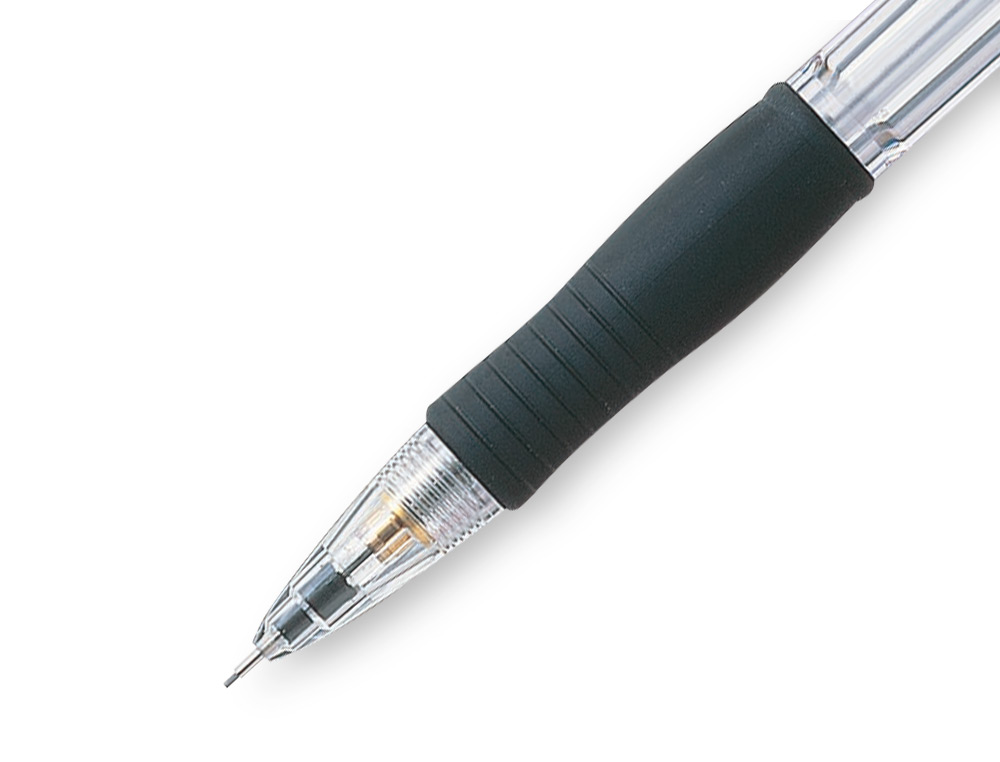 PORTAMINAS PILOT SUPER GRIP NEGRO 0,5 MM SUJECION DE CAUCHO