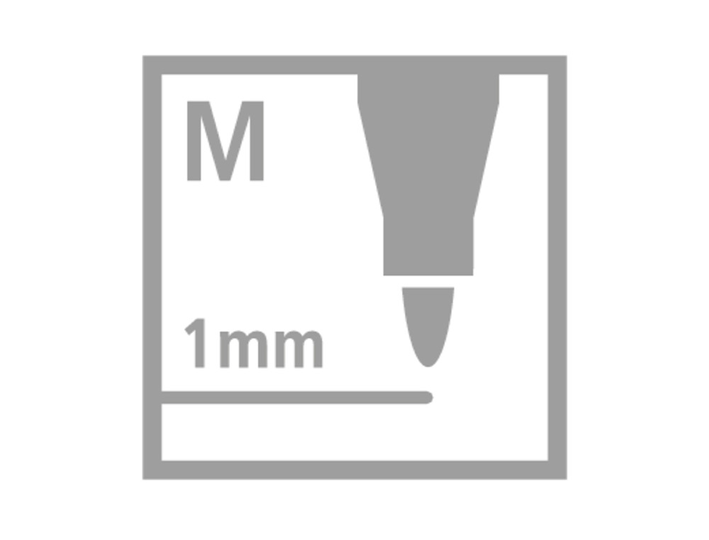 ROTULADOR STABILO ACUARELABLE PEN 68 VERDE ESMERALDA PUNTA GRUESA 1MM