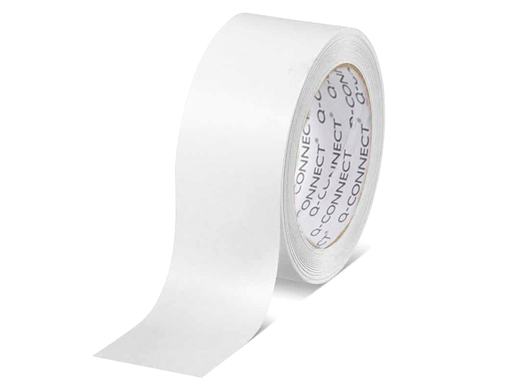 CINTA ADHESIVA Q-CONNECT POLIPROPILENO BLANCA 66 MT X 75 MM PARA EMBALAJE