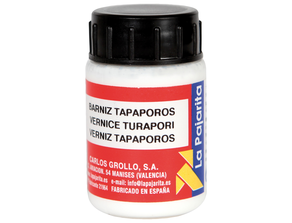 BARNIZ LA PAJARITA TAPAPOROS BOTE 35 ML