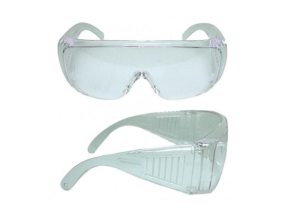 GAFAS DELTAPLUS DE PROTECCION POLICARBONATO PATILLAS EXTRAPLANAS COMPATIBLES CON GAFAS DE VISIÓN Y CASCOS