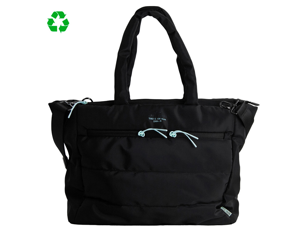 BOLSA CON ASAS PEPITA VIAJERA DRD4 TOTE BAG 400X450 MM