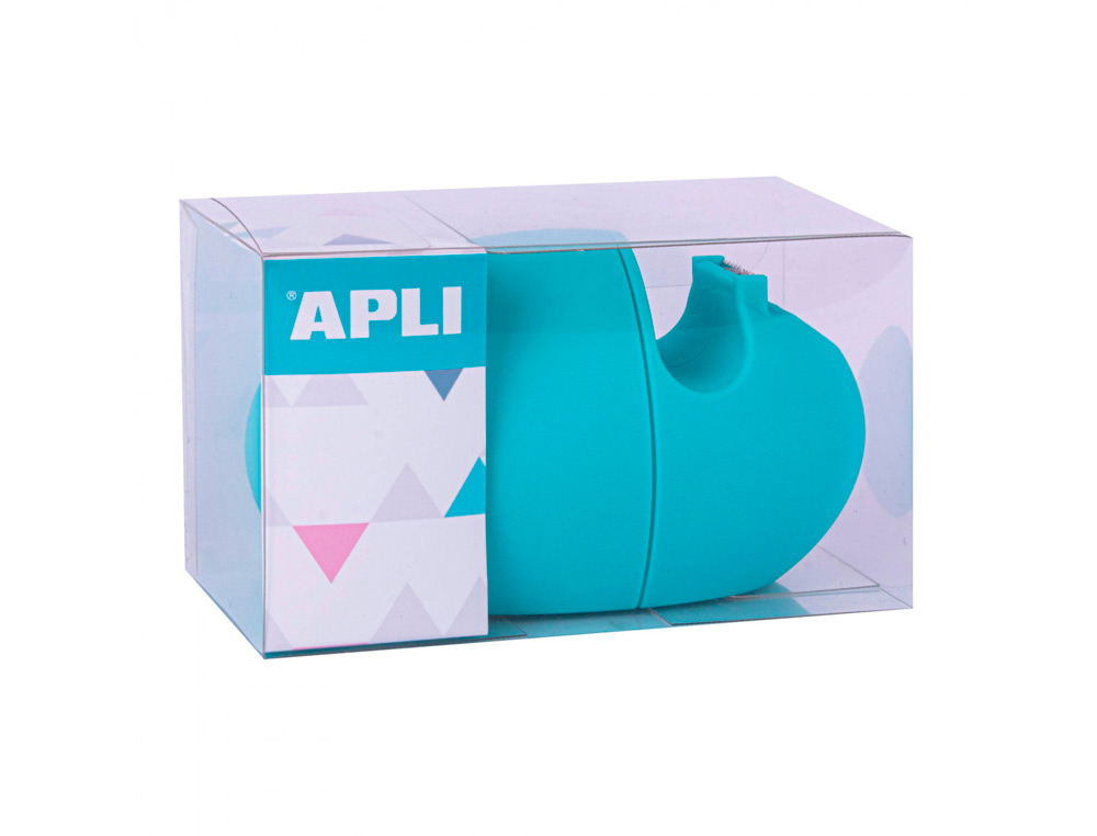 PORTARROLLO SOBREMESA APLI PLASTICO NORDIK PARA CINTA DE 33 MT COLOR PASTEL