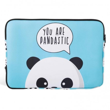 FUNDA PORTATIL 15´´ NEOPRENO oso panda ITOTAL