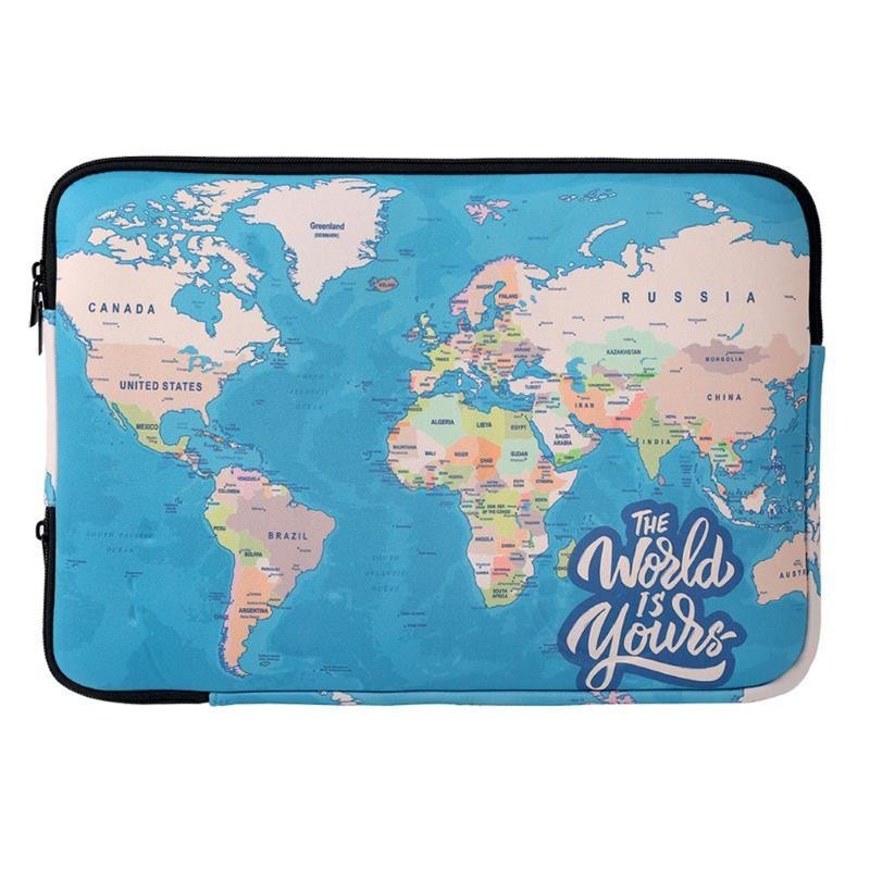 FUNDA PORTATIL 15´´ NEOPRENO MAPAMUNDI ITOTAL