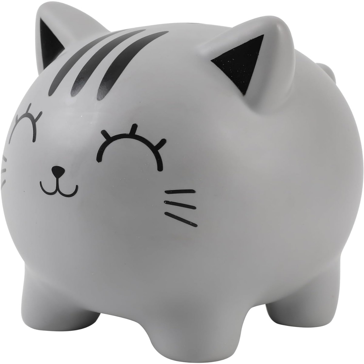 HUCHA DE PVC GATO GRIS ITOTAL