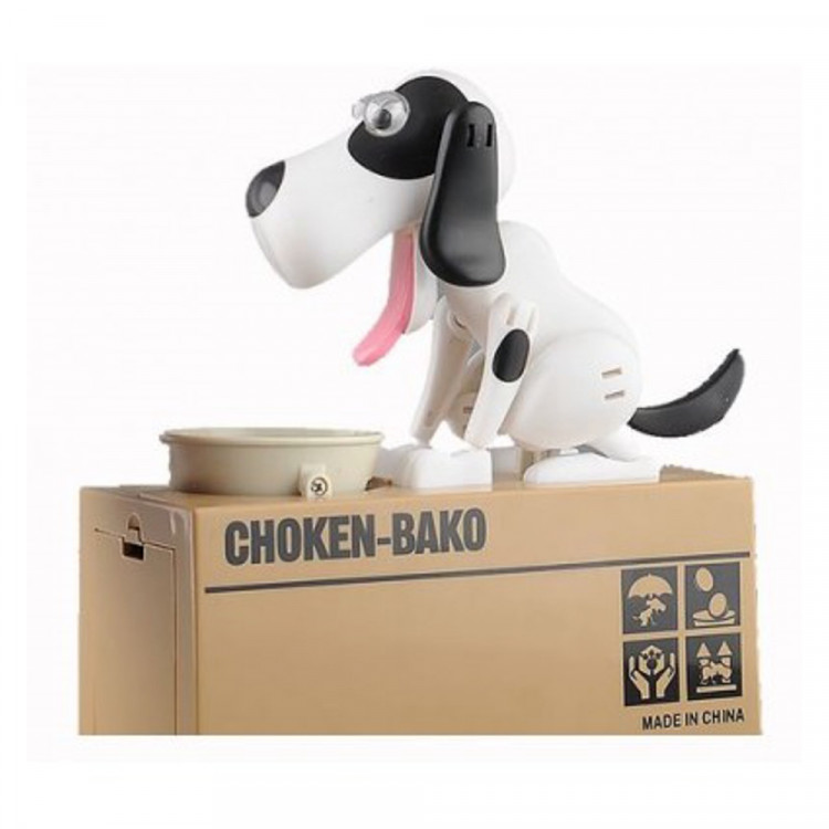 HUCHA PVC PERRO ROBOT HAMBRIENTO ITOTAL