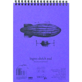 BLOC ESPIRAL INGRES A4 30 HOJAS 130 GR SMILTANIS