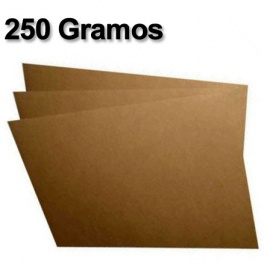 LAMINA A4 CARTON KRAFT LINER 250 GRAMOS